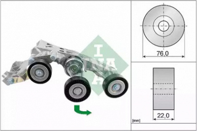 WILMINK GROUP wg1253503 -  Натяжная планка, поликлиновой ремень